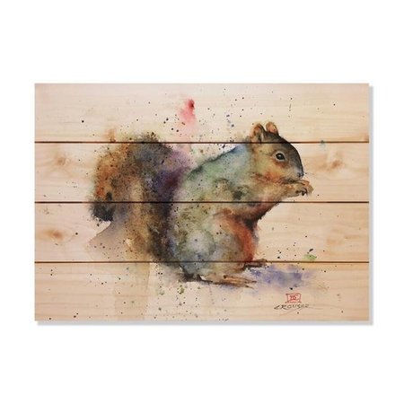 WILE E. WOOD Wile E. Wood DCSQ-2014 20 x 14 in. Crousers Squirrel Wood Art DCSQ-2014